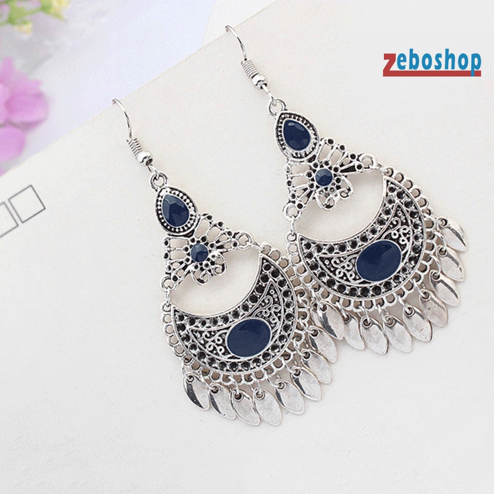 Đôi Bông Tai Dáng Dài Phong Cách Bohemia Thời Trang Cho Nữ