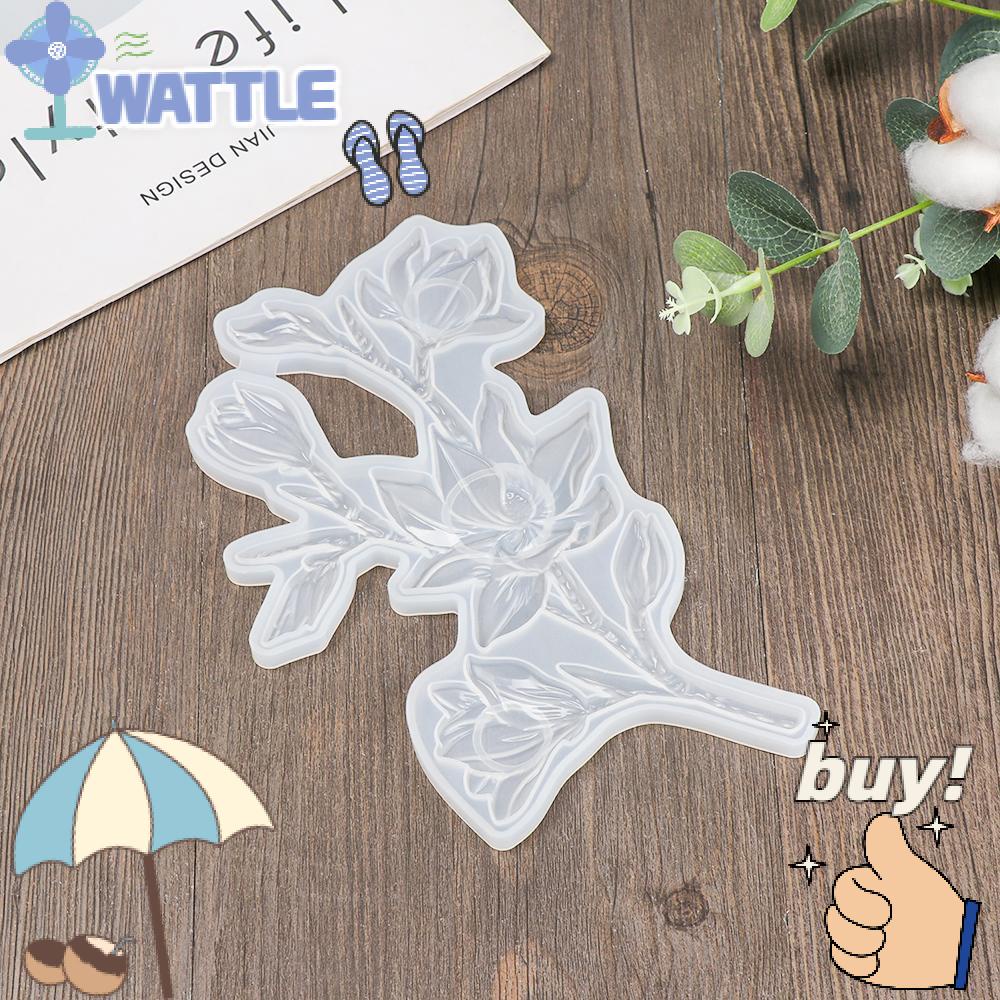 Khuôn Silicone Hình Lục Giác Làm Móc Khóa Thủ Công