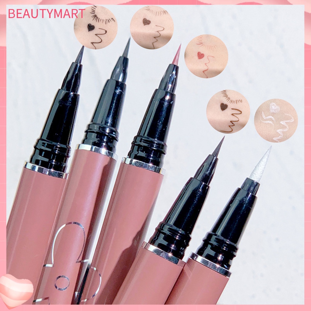Bút Kẻ Mắt Dạng Lỏng 1.2ml Đầu Mềm Tự Nhiên Lâu Trôi Chống Thấm Nước Đa Chức Năng Không Phai Màu