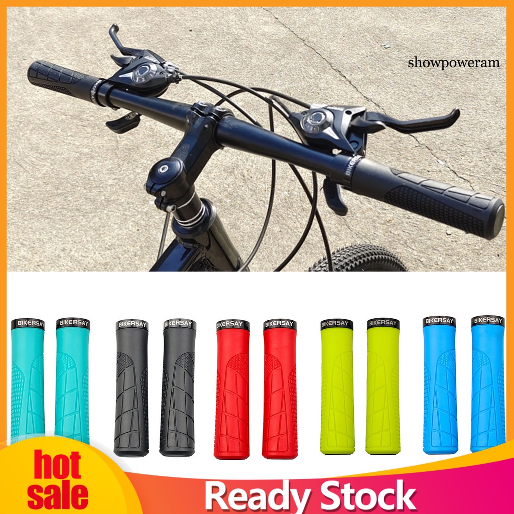 1 Cặp Vỏ Bọc Tay Lái Xe Đạp Bằng Hợp Kim Nhôm Mềm Mại Chống Trượt Chống Sốc