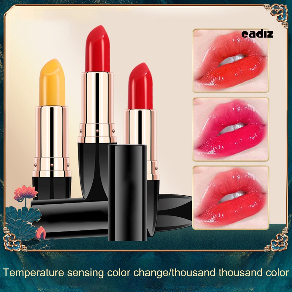 Son Môi Dưỡng Ẩm Lâu Trôi Không Phai Chống Thấm Nước Chống Dính Cốc Thay Đổi Màu Sắc Theo Nhiệt Độ 3.2g