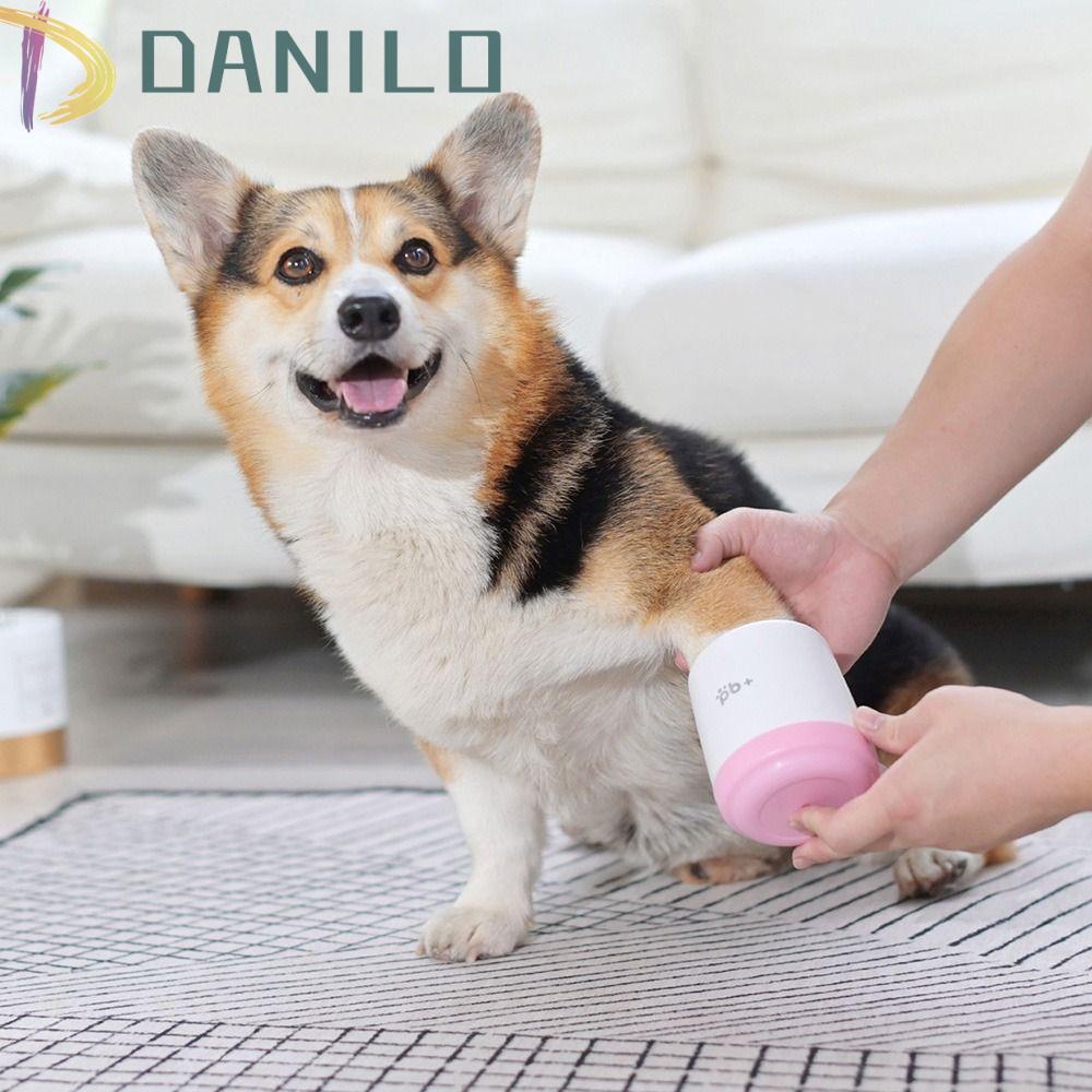 Cốc Rửa Chân Di Động Có Thể Tháo Rời Cho Thú Cưng