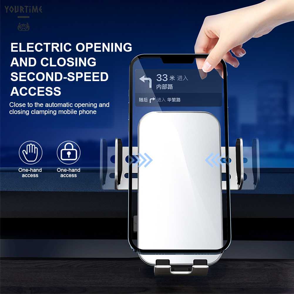 Giá Đỡ Điện Thoại Bằng Silicon Xoay 360 Độ Cho Tesla Model3