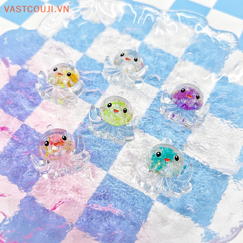 Bộ 2 Tượng Bạch Tuộc Mini Phát Quang Dùng Trang Trí