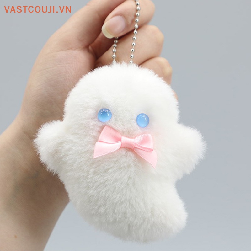 Móc Khóa Hình Ma Nhồi Bông Đáng Yêu