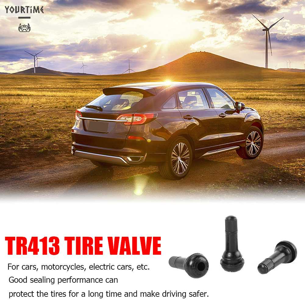 Set 100 Van Cao Su Đen TR-413 TR413 Chuyên Dụng