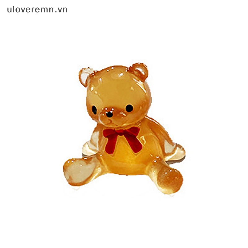 Bộ 2 Kẹp Tóc Hình Nơ Màu Dạ Quang Xinh Xắn