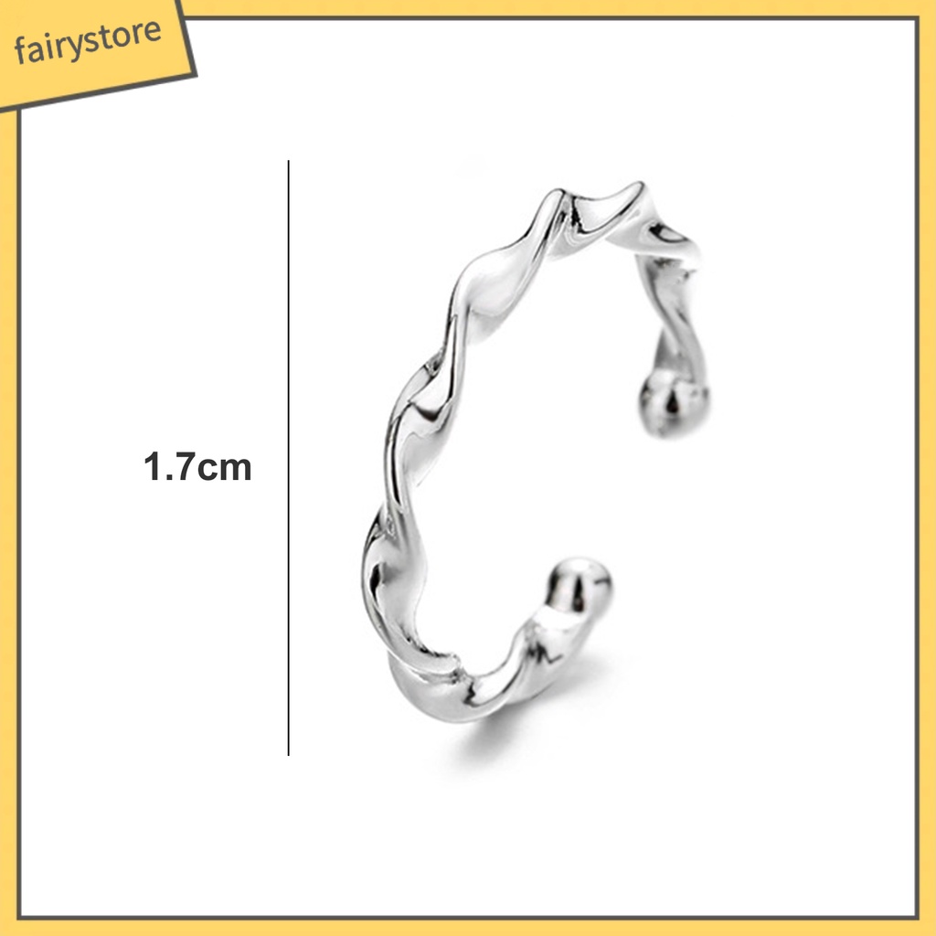 1 Khuyên Kẹp Vành Tai Hình Bướm Lấp Lánh Thời Trang Cho Nữ