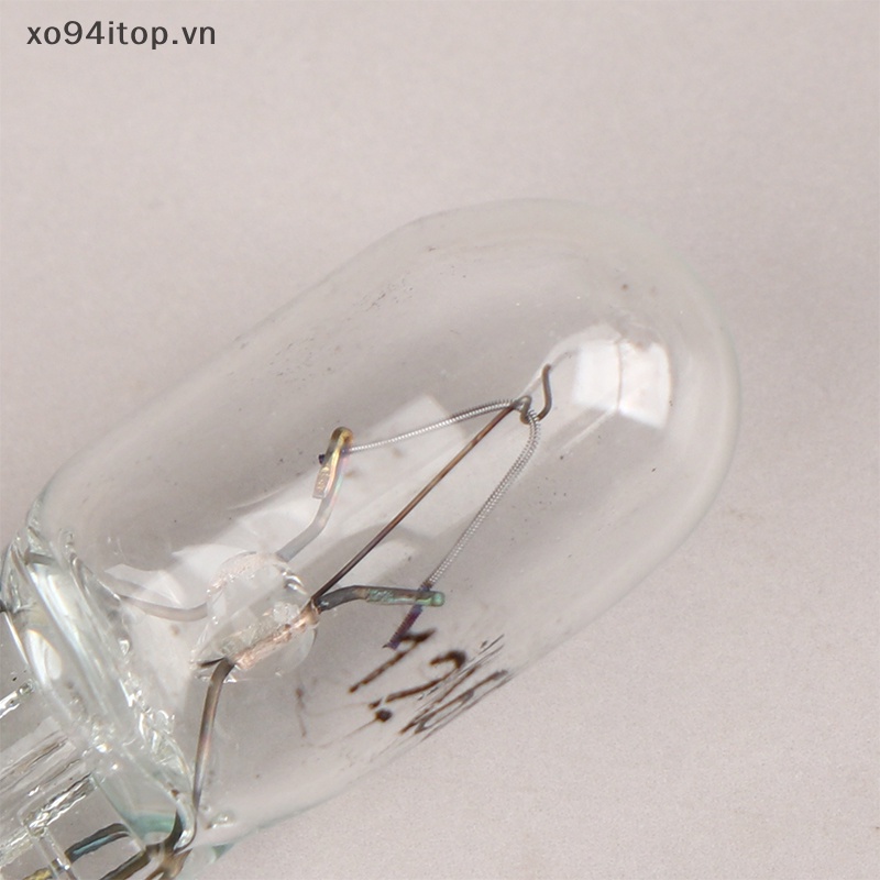 Set 10 Bóng Đèn T10 W5W 12V 5W W2.1x9.5D Ánh Sáng Trắng Dành Cho Ô Tô