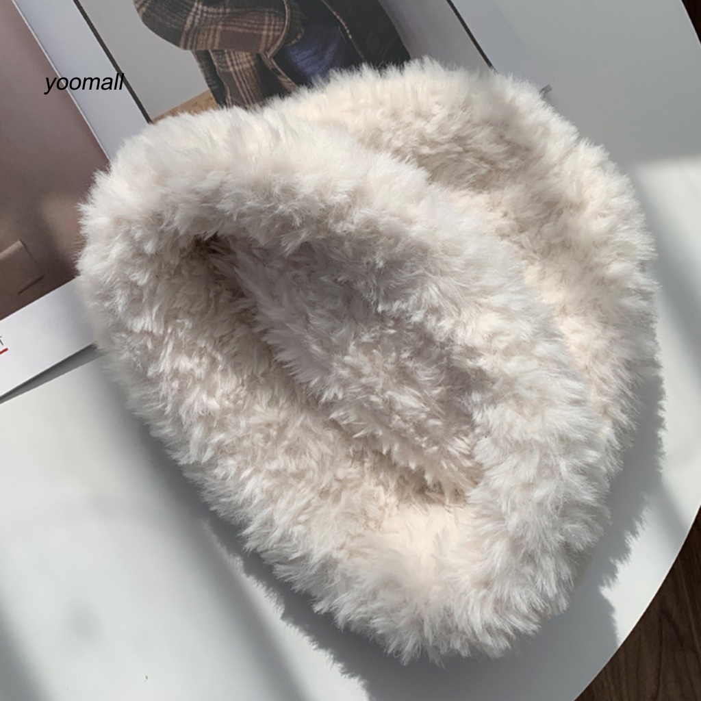 Mũ beanie Trùm Tai Giữ Ấm Màu Sắc Nhã Nhặn Thời Trang