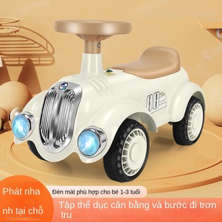 Xe scooter bốn bánh có đèn và nhạc cho bé 1-3 tuổi