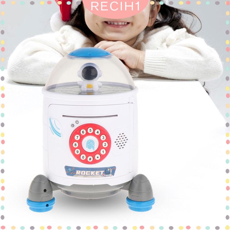 Hộp Đựng Tiền Tiết Kiệm Có Mật Khẩu Tự Động Giáo Dục Cho Bé