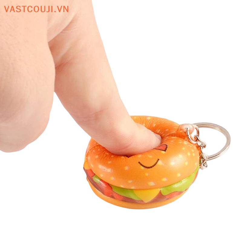 Đồ Chơi Nắn Bóp Đàn Hồi Giảm Stress Hình Bánh Donut