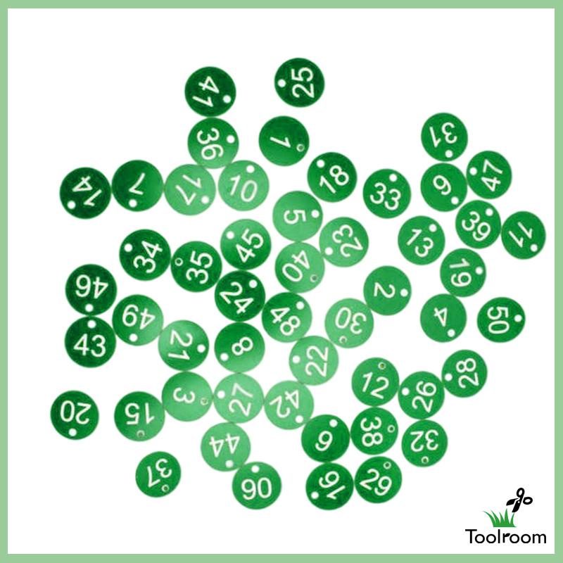 Set 100 Thẻ Đánh Dấu Số Hành Lý Dùng Trong Siêu Thị / Nhà Kho