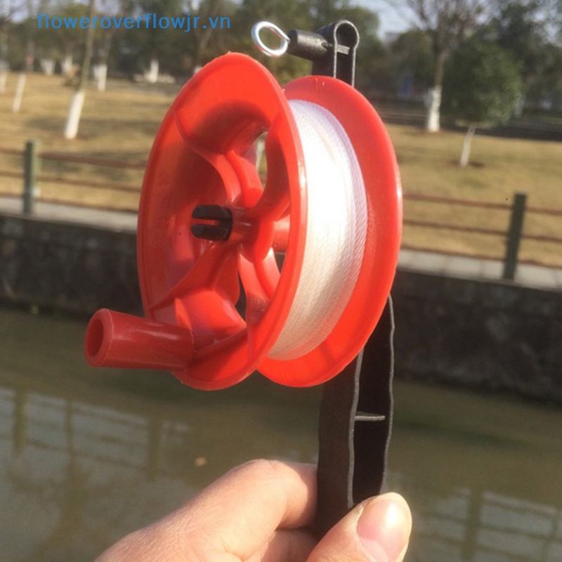 Guồng Quay Dây Thả Diều Tay Cầm Màu Đỏ Chất Lượng Cao Dùng Ngoài Trời