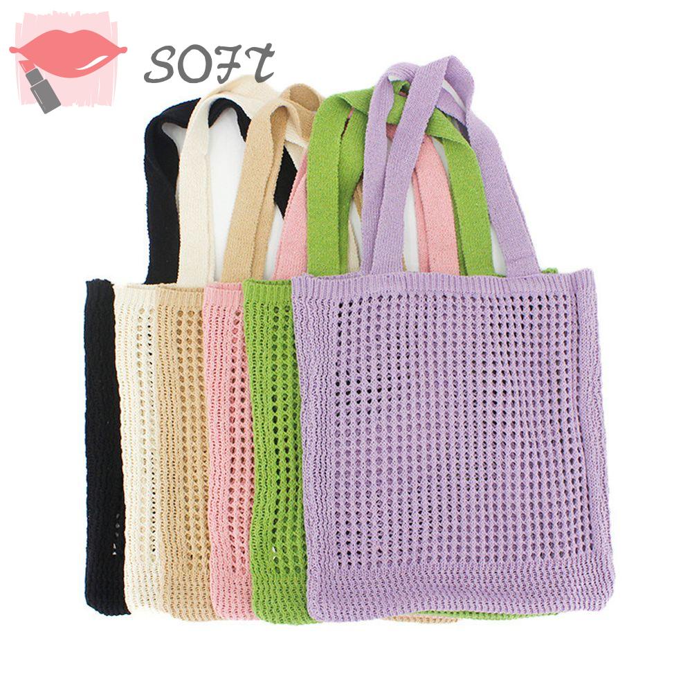 Túi Xách Dệt Kim Cỡ Lớn Phong Cách Retro Thời Trang Cho Nữ