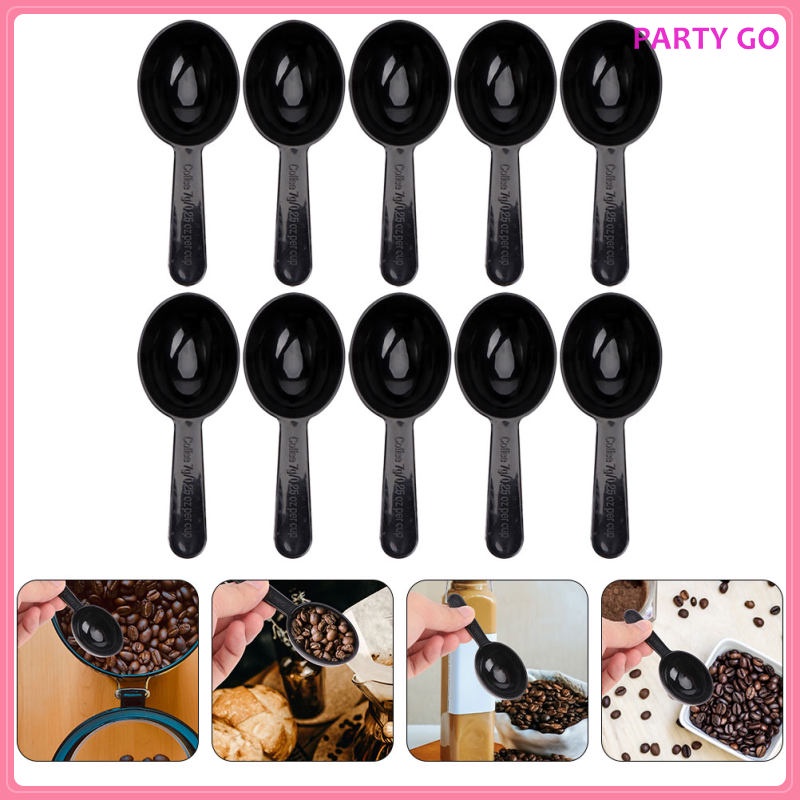 Set 10 Muỗng Đo Lường Mini Bằng Nhựa Pp Tiện Dụng