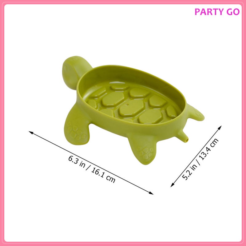 Set 2 Khay Đựng Xà Phòng Hình Rùa Dễ Thương