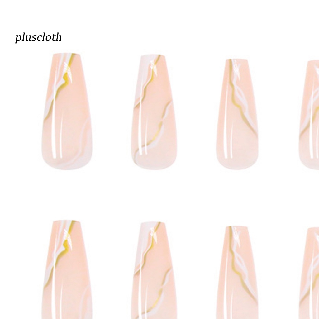 1 Bộ Móng Tay Giả Chống Lem Trang Trí Cho Nữ