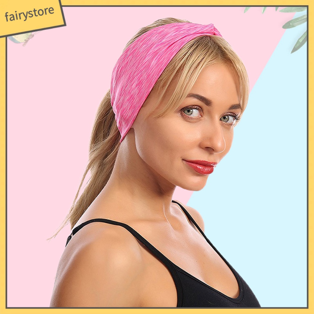 Băng Đô Lụa Sữa Chống Mồ Hôi Cho Nữ Tập Yoga