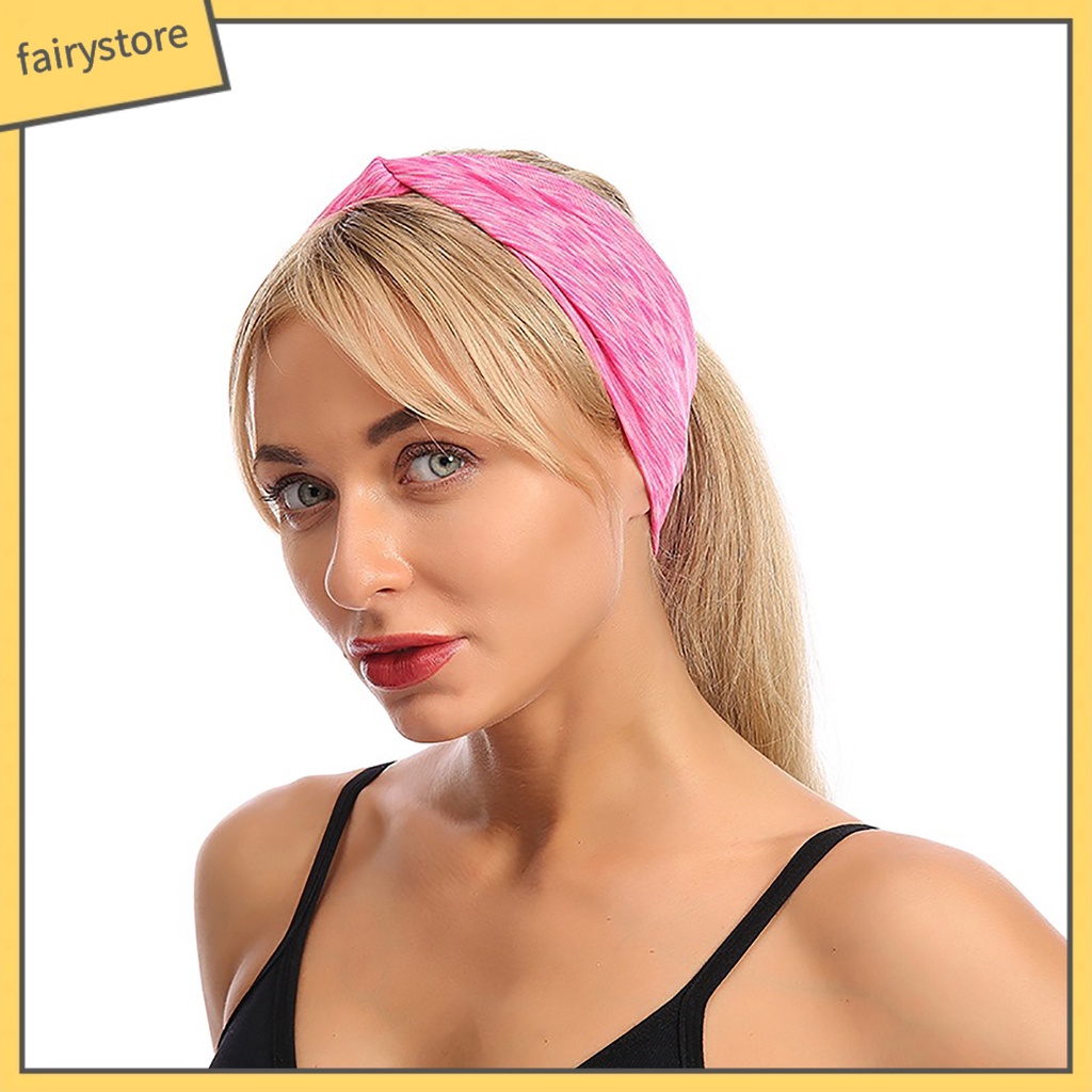 Băng Đô Lụa Sữa Chống Mồ Hôi Cho Nữ Tập Yoga