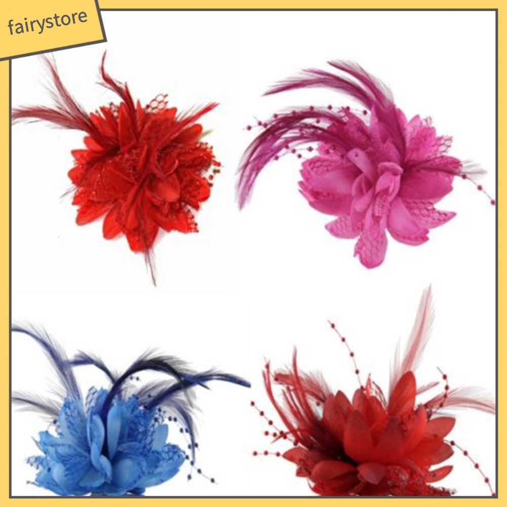 Kẹp Tóc Hình Bông Hoa Đính Đá Xinh Xắn Dành Cho Nữ