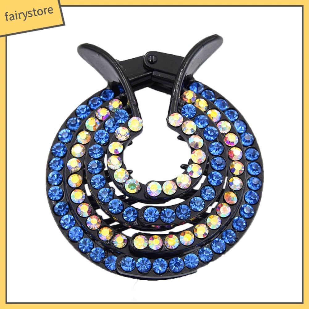 Kẹp Tóc Đính Đá Lấp Lánh Thời Trang Cho Nữ Giá Đỡ