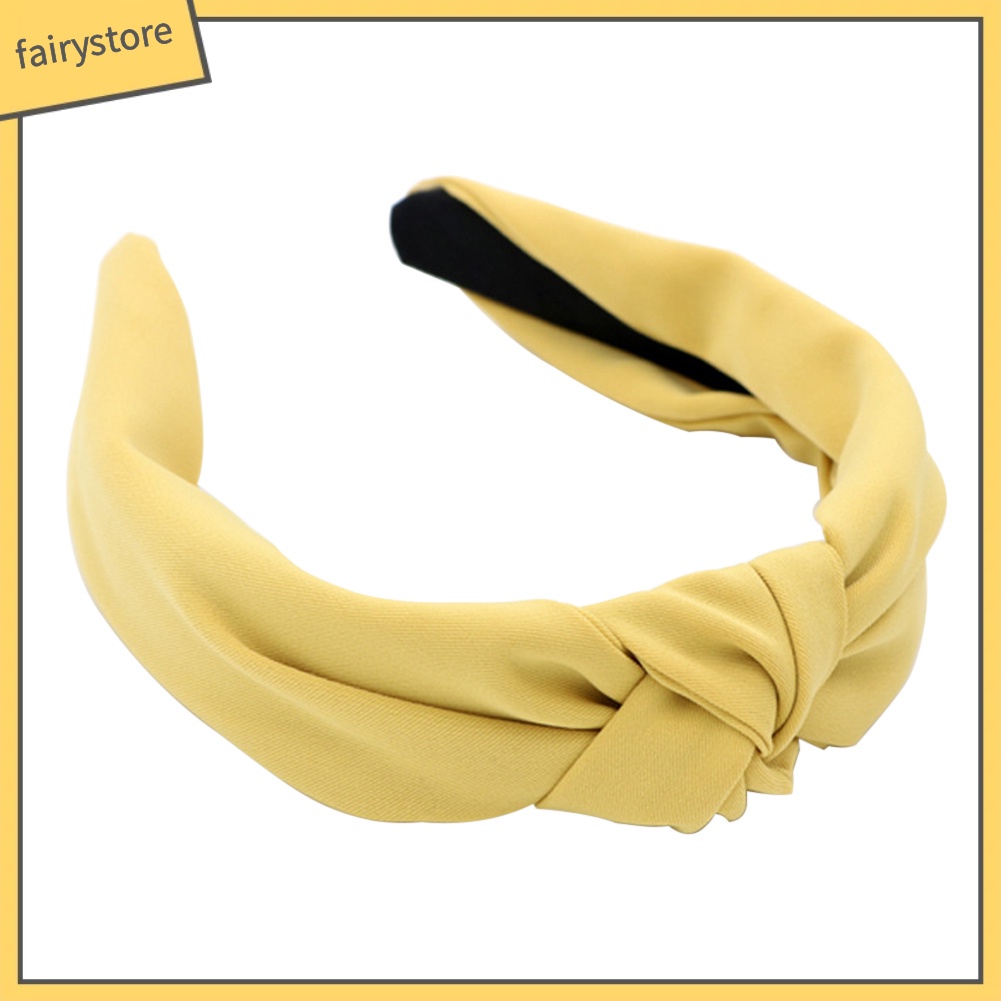 Băng Đô Thắt Nút Chéo Thời Trang Cho Nữ