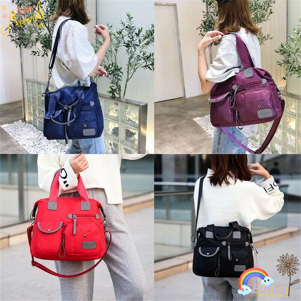 Túi Đeo Chéo Nhiều Ngăn Sức Chứa Lớn Thời Trang Cho Nữ