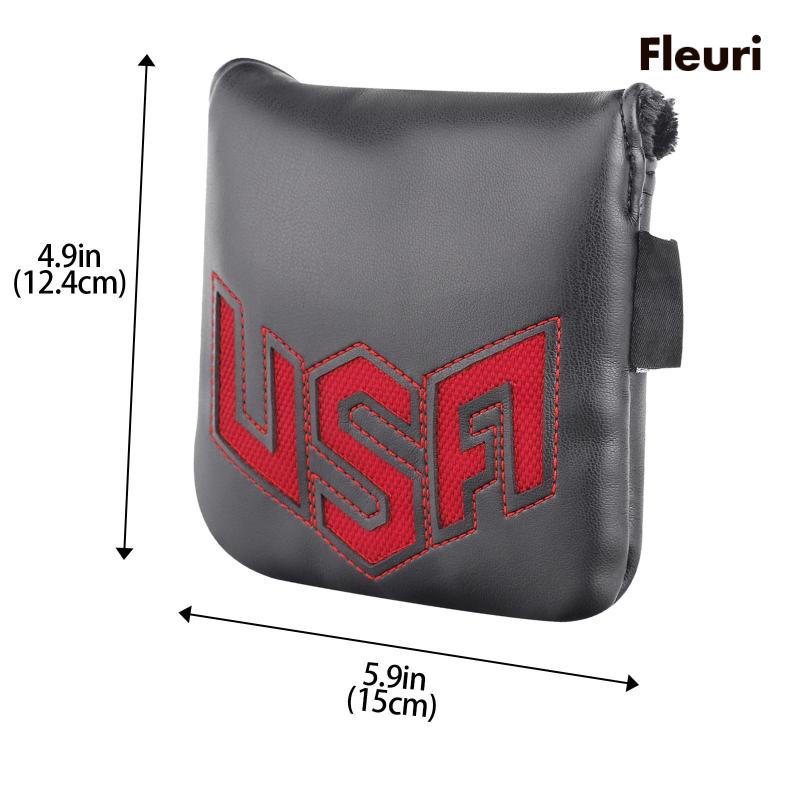 Vỏ Bọc Đầu Gậy Đánh Golf Bằng PU Màu Xám Cho Nam Và Nữ