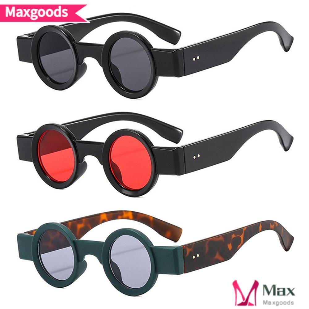 MAXG Kính Mát Tròn Nhỏ Chống Tia UV400