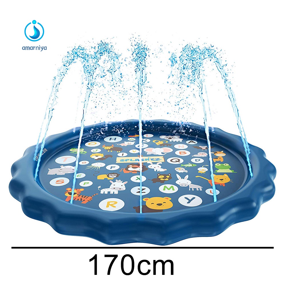 Thảm PVC Phun Nước Vui Chơi Ngoài Trời / Bãi Biển Cho Bé