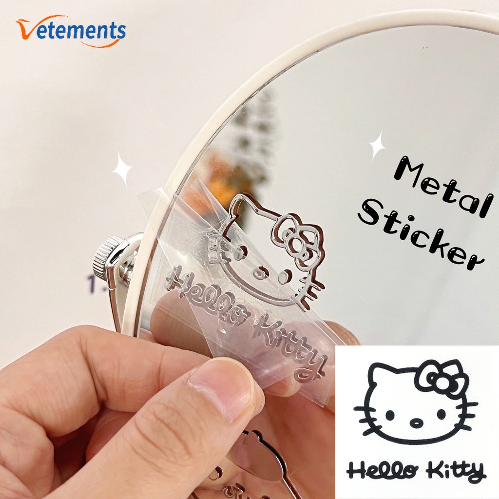 Miếng Dán Kim Loại Họa Tiết Hoạt Hình Dễ Thương Chống Thấm Nước Trang Trí Điện Thoại