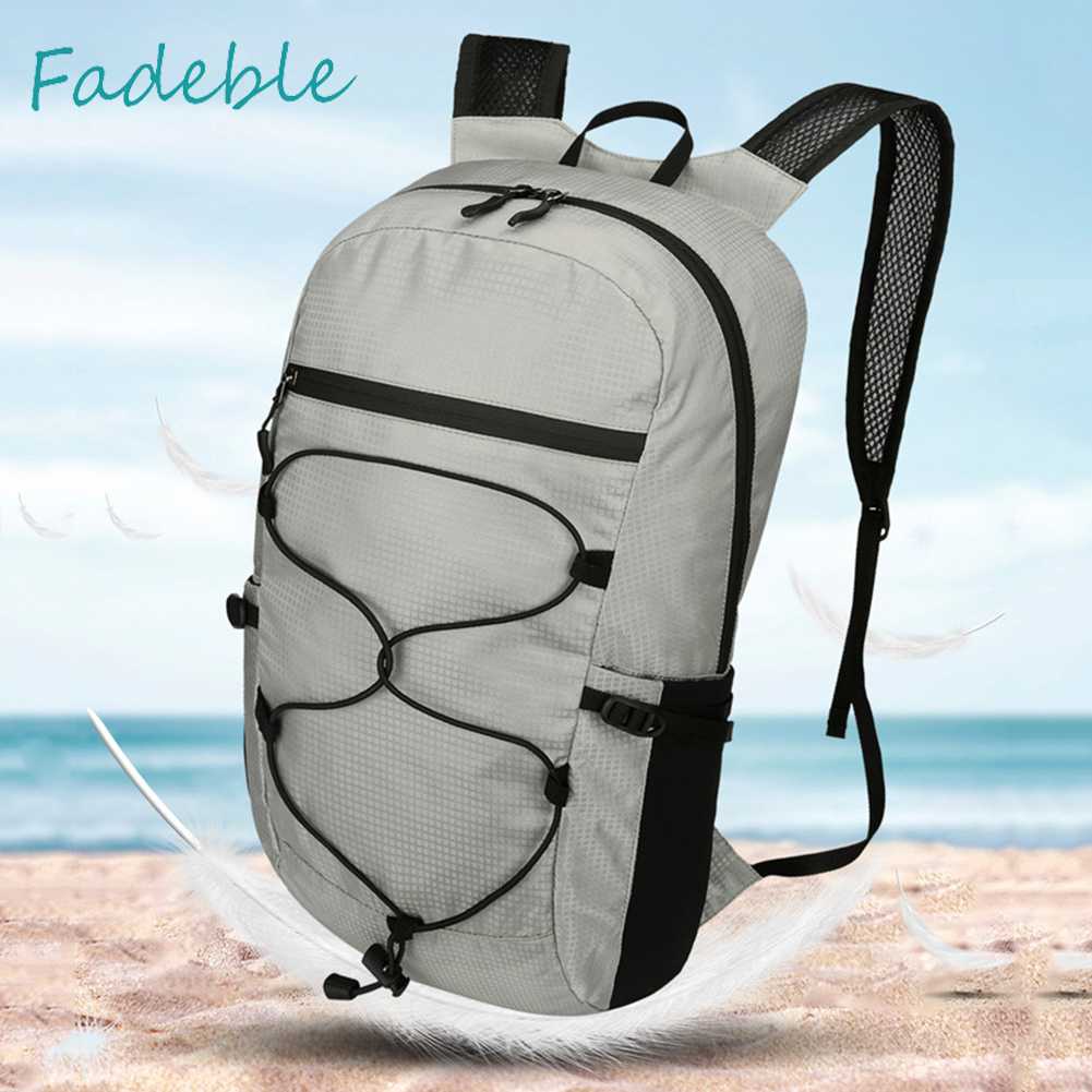 Ba Lô Nylon Gọn Nhẹ Có Thể Gấp Gọn Dùng Cho Leo Núi / Cắm Trại /