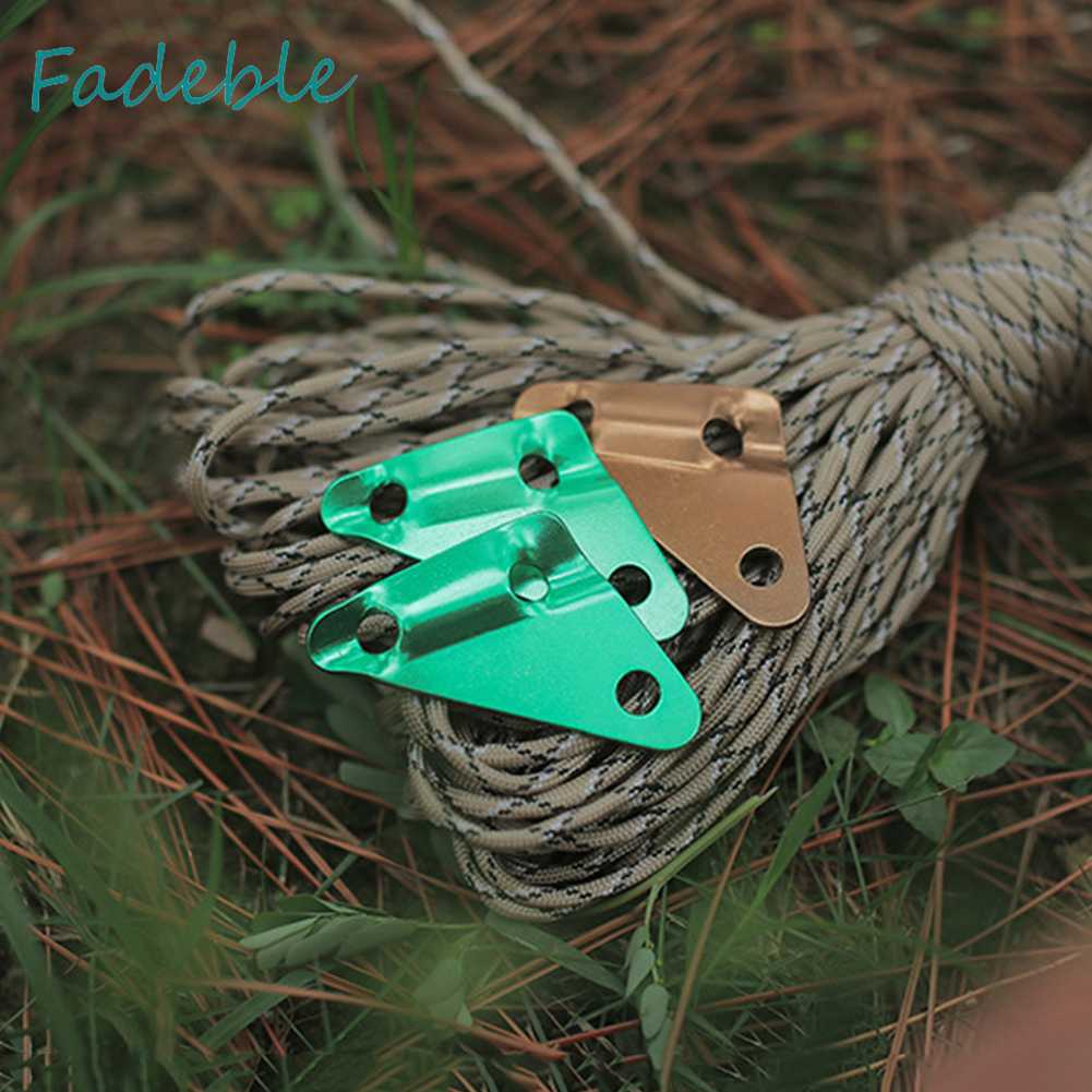 Set 10 Khóa Dây Lều 3 Lỗ Tiện Lợi