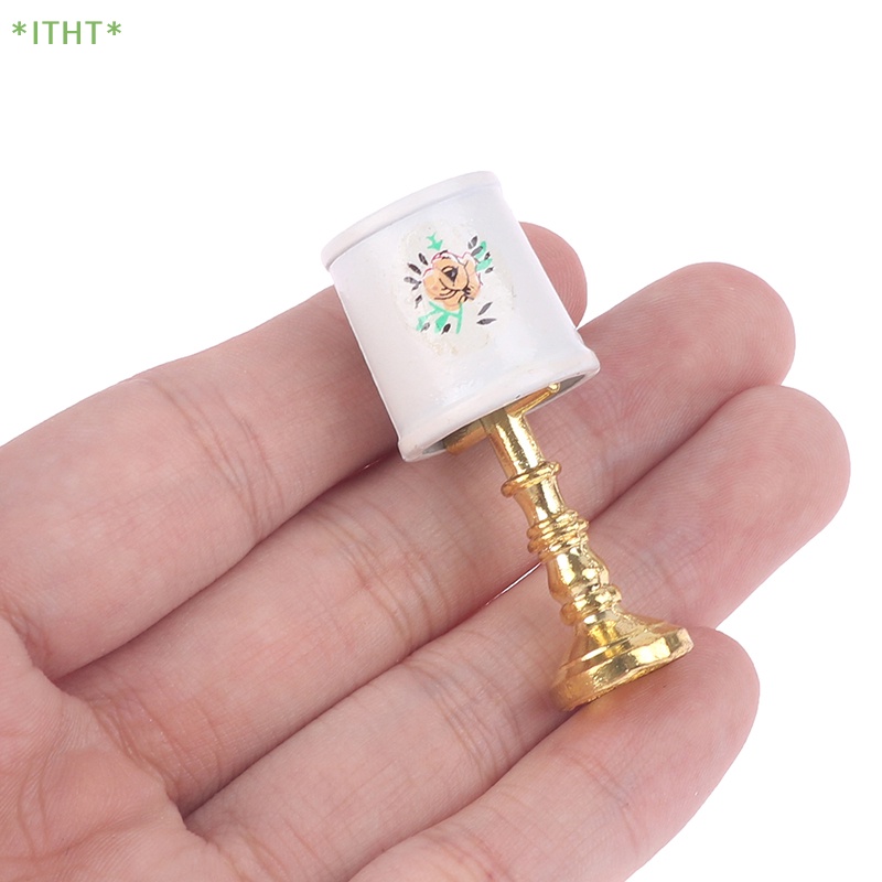 Mô Hình Đèn Bàn Archaic Bằng Gốm Trang Trí Nhà Búp Bê Mới