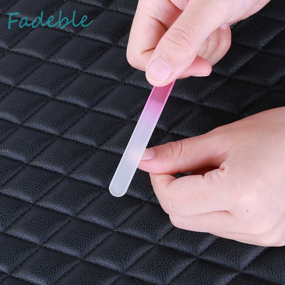 Dụng Cụ Mài Móng Tay Bằng Thủy Tinh Bền Bỉ Nhỏ Gọn