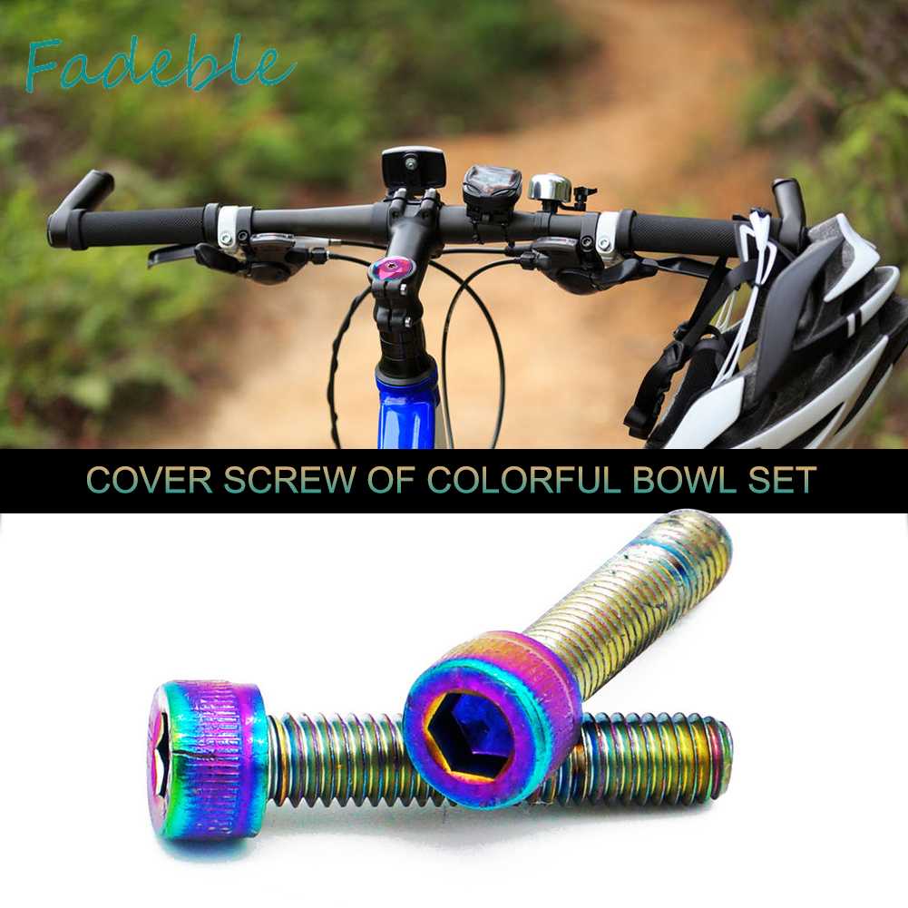 Set 2 Nắp Đậy Ốc Vít M6 30mm Chuyên Dụng Dành Cho Phuộc Trước Xe Đạp