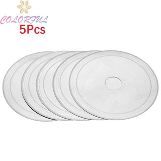 5-pcs Diamond Saw Blades Cutting Disc Thin Lapidary Blade For Jewelry Gems Emery