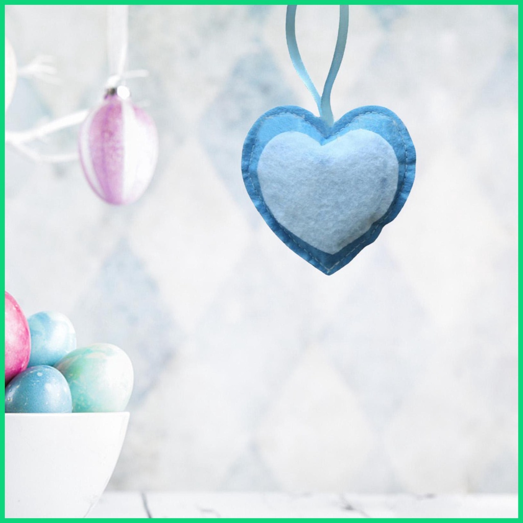 Phụ Kiện Trang Trí Cây Thông Hình Trái Tim Chống Mài Mòn