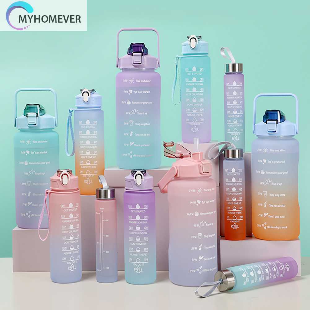 Set 3 Bình Nước Nhựa Có Thể Tái Sử Dụng