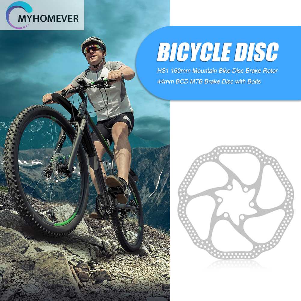 Đĩa Phanh Xe Đạp Leo Núi HS1 160mm Rotor 44mm BCD MTB