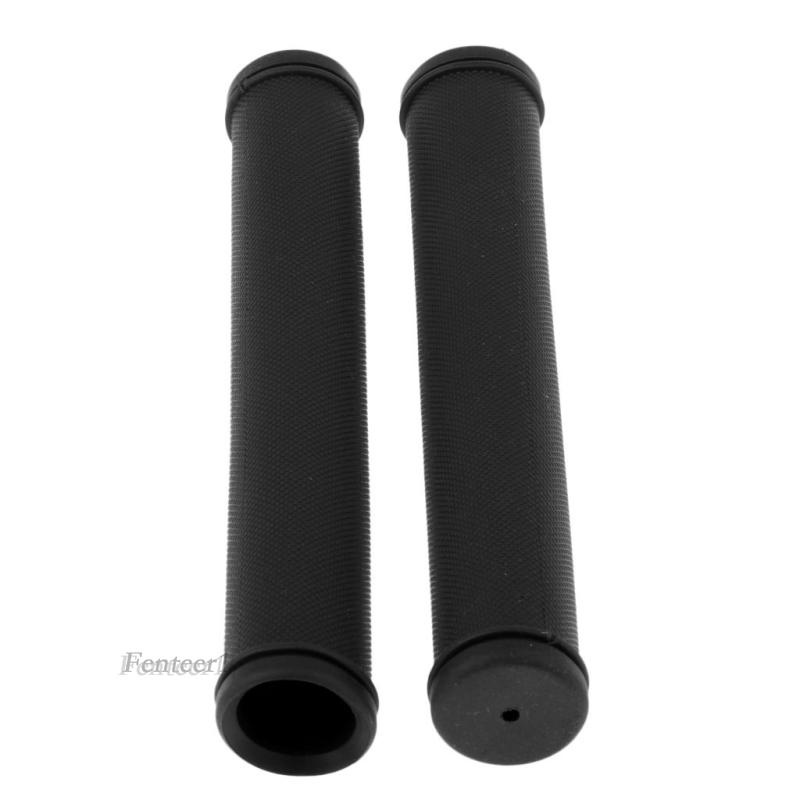 [Fenteer1] 1 Cặp Vỏ Bọc Tay Lái Xe Đạp Bằng Cao Su Màu Xanh Dương