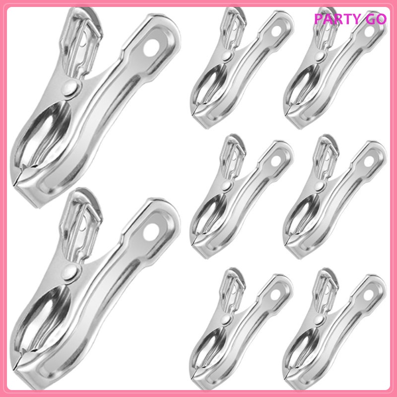 20 Kẹp Phơi Quần Áo Bằng Thép Không Gỉ