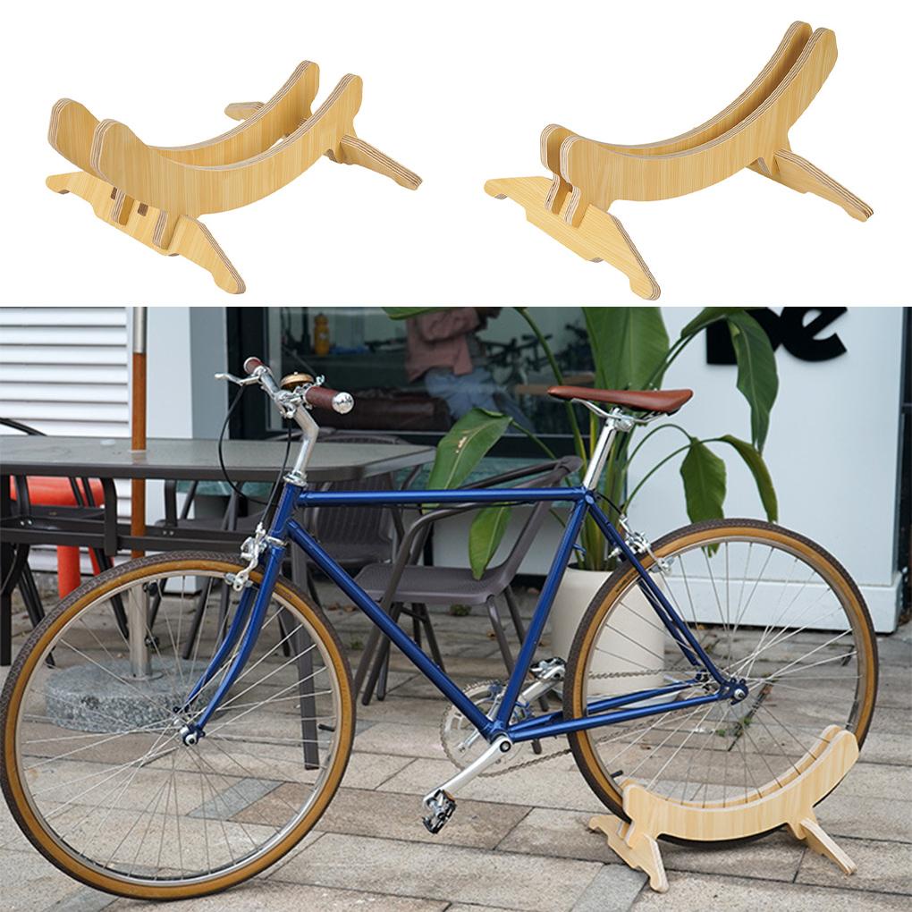 Chân Chống Đứng Bằng Gỗ Chịu Lực Tốt Tiện Dụng Cho Xe Đạp Leo Núi