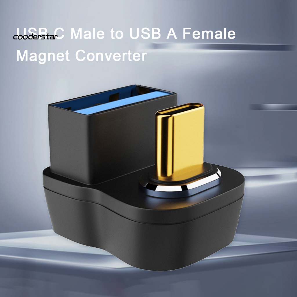 Đầu Chuyển Đổi Type-C Sang USB Bằng Hợp Kim Nhôm Từ Tính Cho Điện Thoại