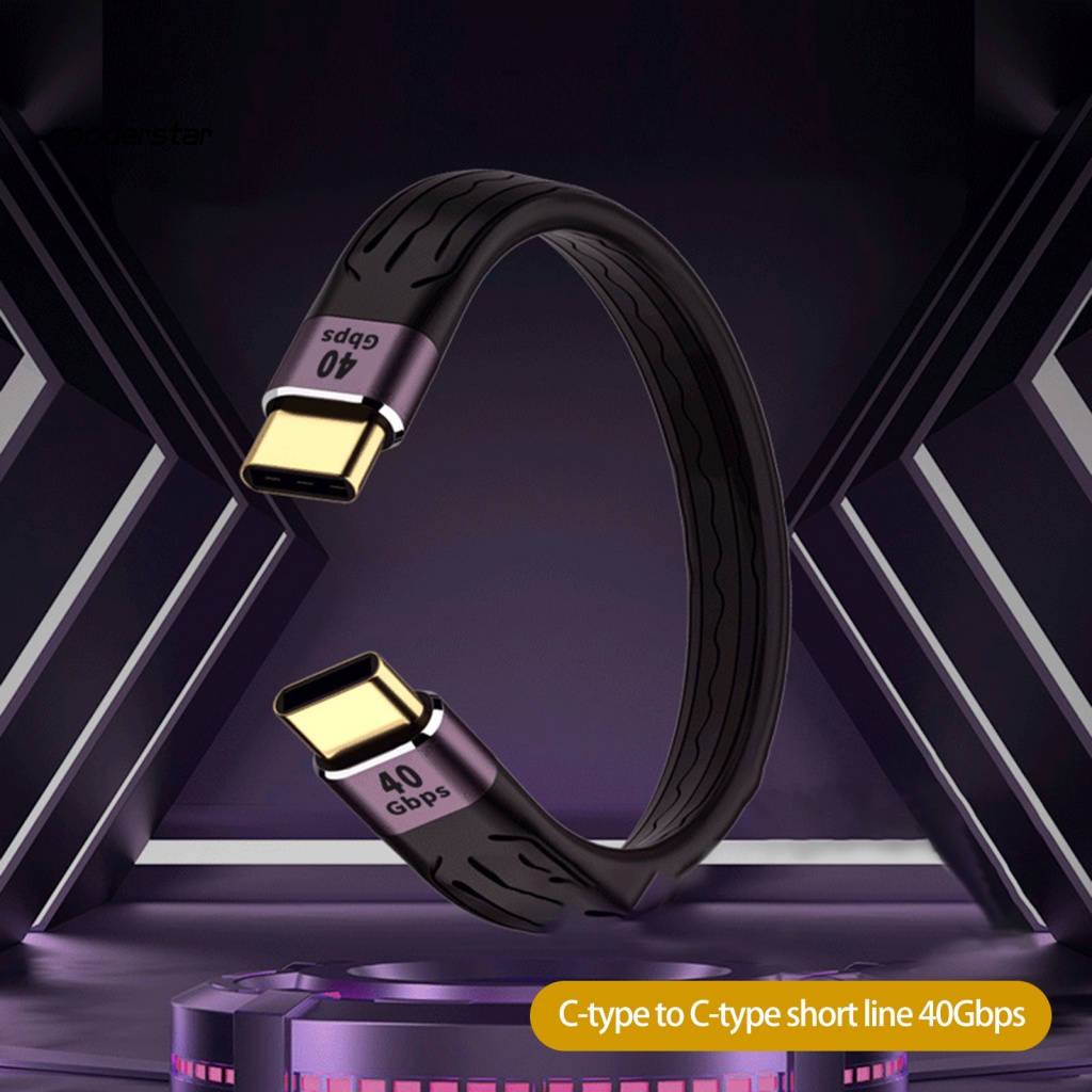 Cáp Sạc Type-C 40Gbps USB 4 Tốc Độ Cao