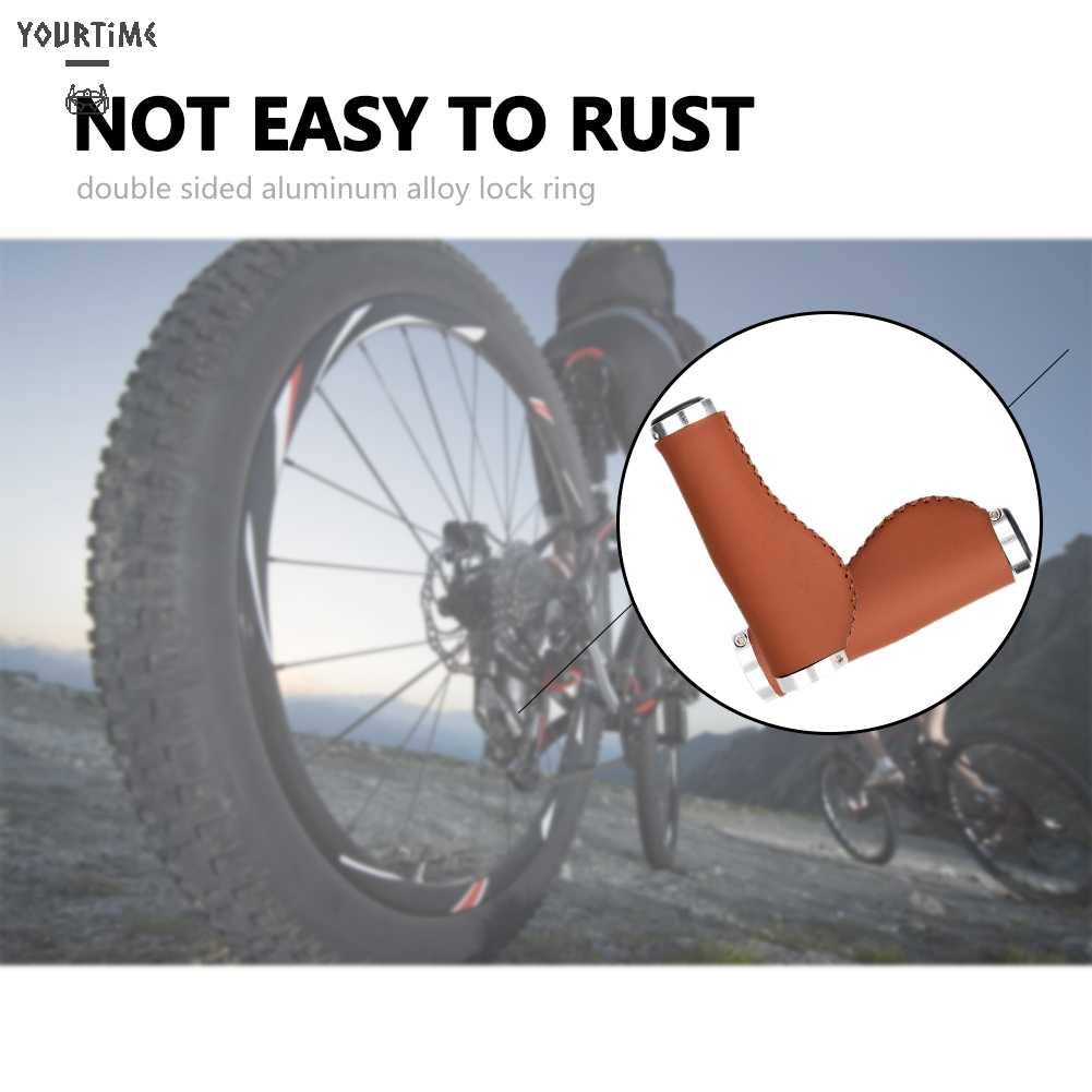 1 Cặp Vỏ Bọc Tay Lái Xe Đạp MTB Chống Trượt 22.2mm