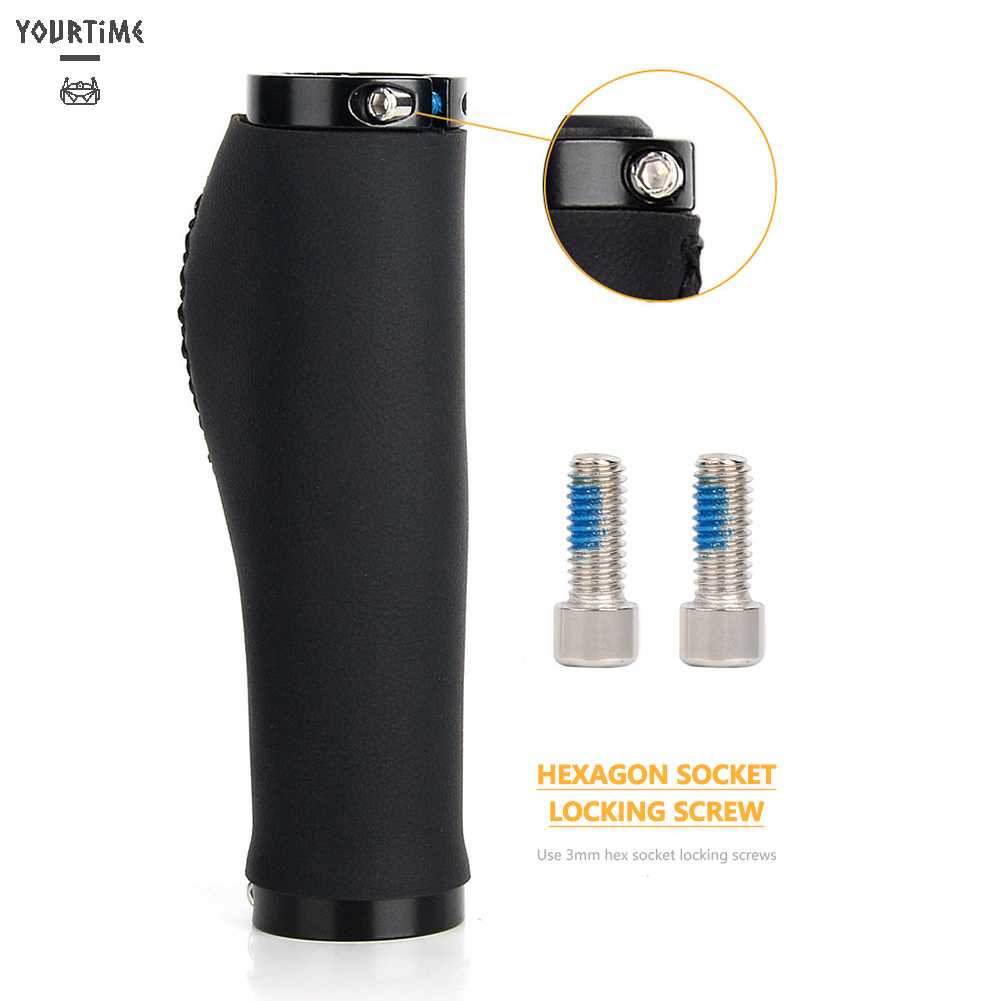 1 Cặp Vỏ Bọc Tay Lái Xe Đạp MTB Chống Trượt 22.2mm