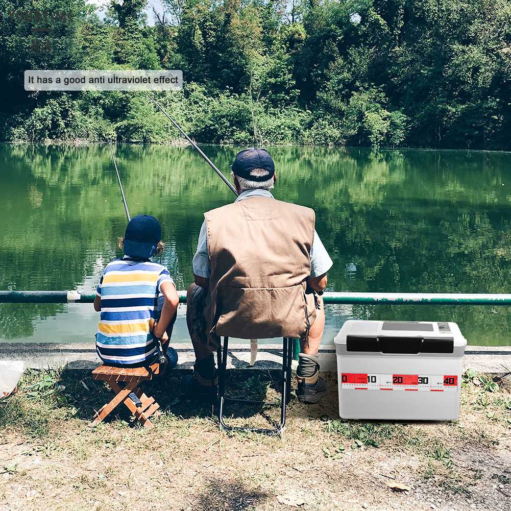 Bộ 2 Thước Đo Lường 65cm Gắn Mồi Câu Cá Chuyên Dụng